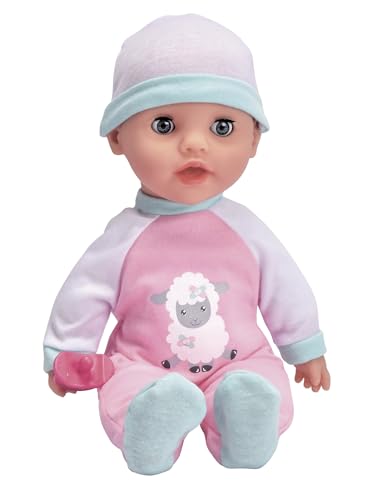 Simba Laura Little Patient 105140520 Muñeca de Cuerpo Blando con 5 Piezas, Accesorio médico y Sonido, Estetoscopio Interactivo, Ojos para Dormir, 30 cm, a Partir de 2 años