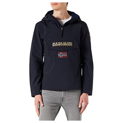 Napapijri Rainforest M Sum 3 Chaqueta, Azul Marino, S para Hombre