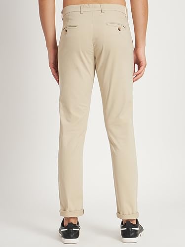 Image of KARGEENS Men Kargeens Men's Cotton Slim Fit Casual Chinos Trousers for Men Stylish