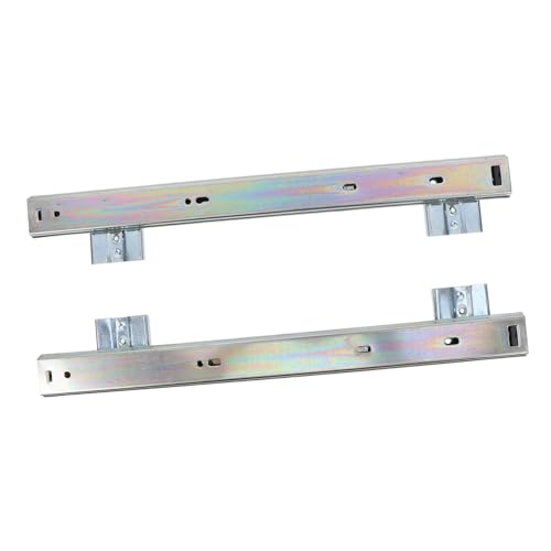 jojofuny Deslizante De Teclado Para Bandeja Deslizadores Resistentes De Hardware Deslizador Para Teclado De Computadora Soporte Deslizador Gabinete Adecuado