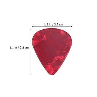 FARUTA Médiators en celluloïd de qualité supérieure – Accessoires de guitare basse pour guitares acoustiques électriques… - Les Beatles, Paul McCartney, John Lennon, RIngo Starr, George Harrison FARUTA Médiators en celluloïd de qualité supérieure - Accessoires de guitare basse pour guitares acoustiques électriques… – Image 4