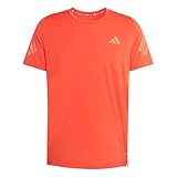 adidas Uomo ADI365 Running Climacool Iconic T-Shirt, Dusky Orange, L