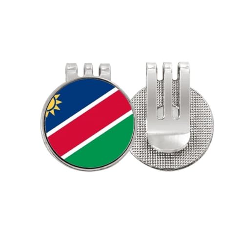 Marqueur de balle de golf Nabia cadeau idéal drapeau national émail