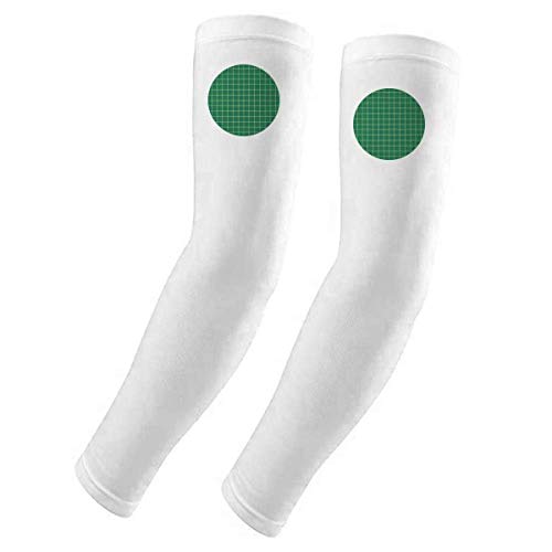 Guante con diseño de cuadrícula verde para evitar quemaduras cocina