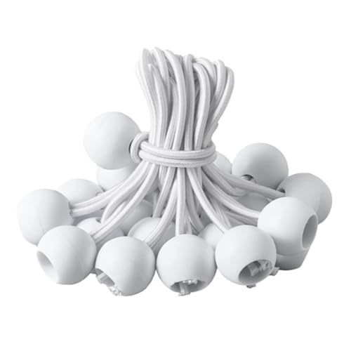 Cuerdas elásticas con bola para camping, la solución ideal para asegurar tus lonas
