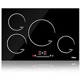 Cooktop 30 inch Induction Cooktop，Built-in 4 Burner IsEasy Induction Hob Drop-in 4 Burner Induction