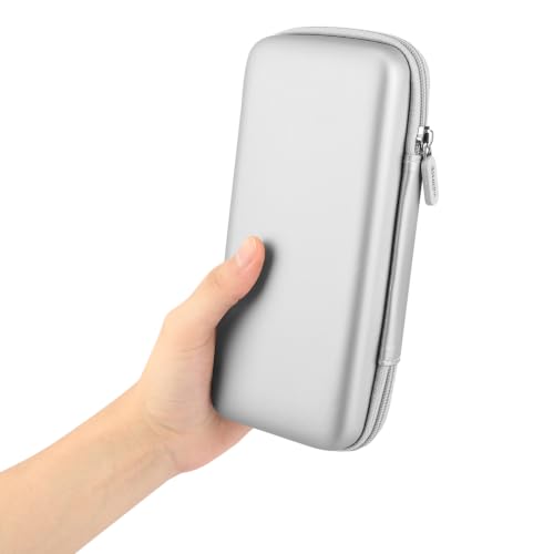 Image of iMangoo Travel Essential Electronics Organizer Charger Case Carrying Pouch | 8.5x4.5x2 inch Power Bank Tech Accessories Protective Storage Shockproof Portable Purse Men Women School Office Trips Must Have