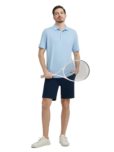 Men's Athletic Shorts Gym Training Casual Quick Dry Lightweight Breathable Waterproof Shorts 7.5" with Zip Pocket4