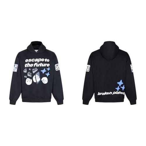 Vintage Graphic Oversized Hoodie Casual Long Sleeve Streetwear Pullover for Men Women4