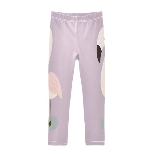 Toddler Girls Leggings Printed Yoga Pants Leggings Cute Flamingo for Kids