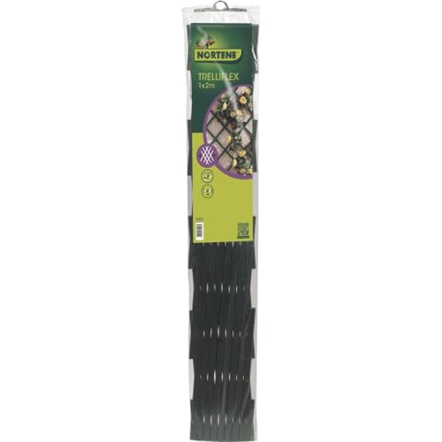 Treillis extensible en PVC 0,5 x 1,5 m gris TREILLIFLEX
