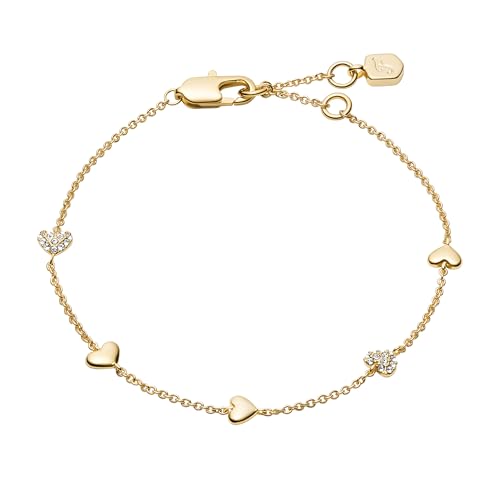 Image of Fossil Women's Stainless Steel Chain Bracelet