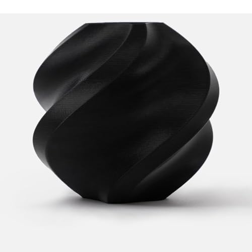 Image of 3IDEA Bambu Lab PLA Basic 3D Printing Filament 1.75mm, 1KG - Black & Grey with Reusable Spool, Smooth Finish, Easy Print, AMS Compatible