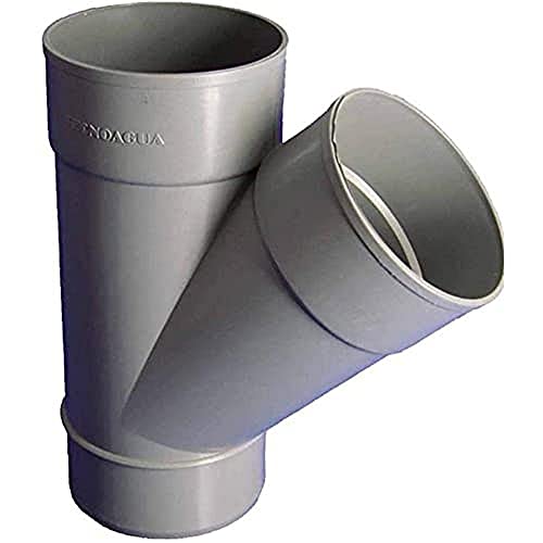 Hidrotecnoagua accesorios de pvc - Derivación macho-hembra 45º diámetro 75