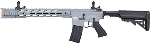 Lancer Tactical LT-25 ProLine Series M4 SPR Interceptor Airsoft AEG Rifle HIGH FPS Gray 395 FPS