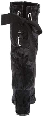 Penny Loves Kenny Women's Trace Fashion Boot, Black Crushed Velvet, 8.5 Medium US3