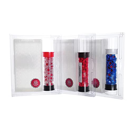 Flacons transparents 9mm pour injecteur automatique avec bouchon FEP Butyl Septa