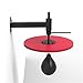 WUDUOA Wall-Mounted Height Adjustable Boxing Speed Ball Platform with Swivel, Stress Relief Boxing Training Equipment (Color: Red, Size: 50x60x3cm)(Red)