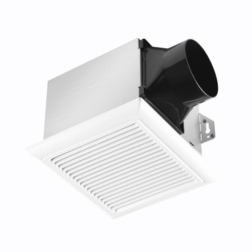 VENTECHLATION Bathroom Exhaust Fan 110CFM Quiet Bath Fan with Humidity sensor, Energy-Saving Household Ventilation Fan, No Attic access Needed Installation for Ceiling Mounted, White