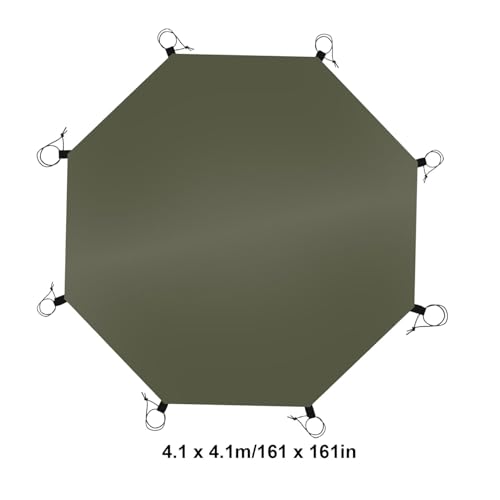 Bâche de protection camping étanche contre humidité du sol - 2