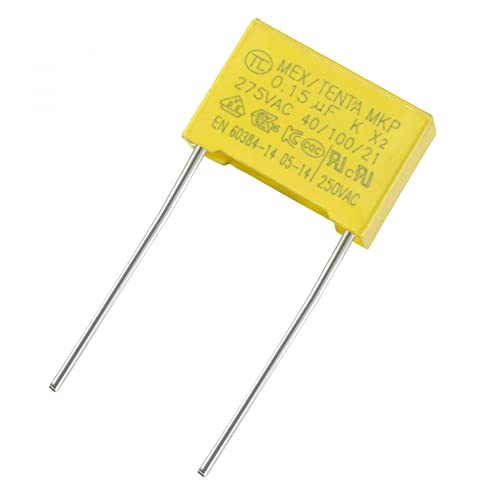 Condensateur MKP 0.15uF 275VAC X2 uxcell pour réparer un appareil en panne