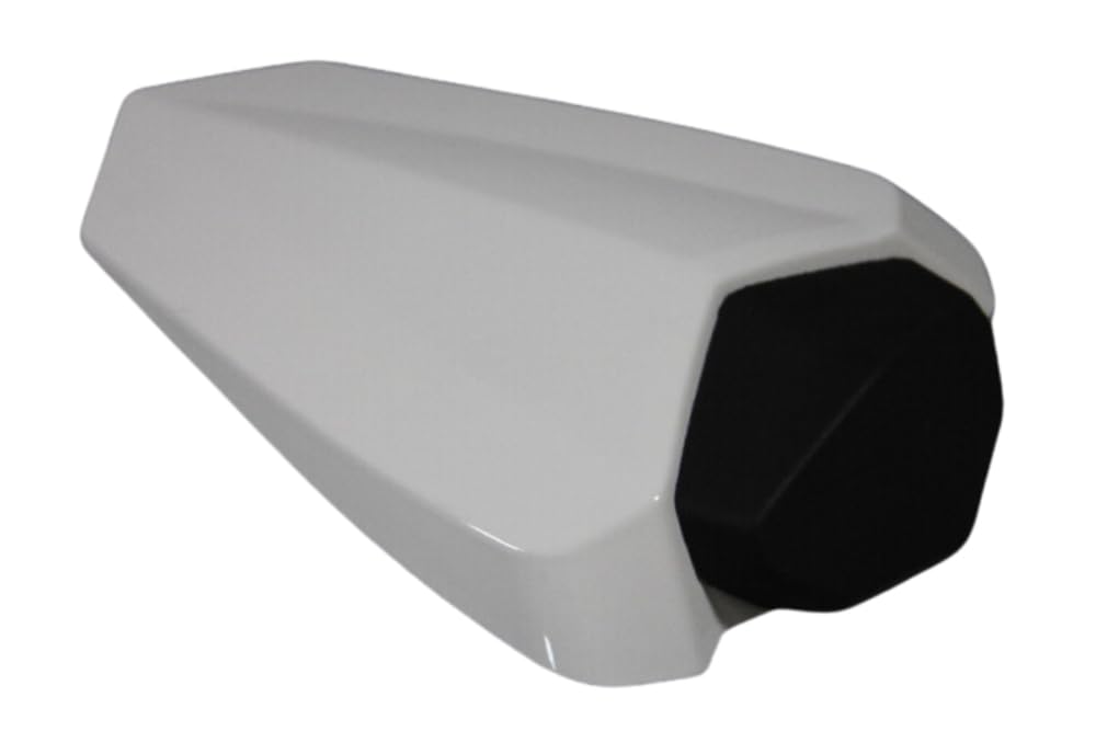 aVDB-Moto Soziusabdeckung/Sitzabdeckung kompatibel mit Yamaha YZF R1 YZF-R1 RN22 2009-2011, YZF R1 YZF-R1 RN22 2012-2014 ABS Kunststoff (Weiss)
