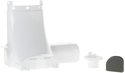 GE WR49X10091 Conjunto de control de amortiguador OEM genuino (blanco) para refrigeradores GE