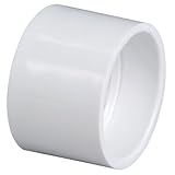 NIBCO 4801 Series PVC DWV Pipe Fitting, Coupling, 1-1/2