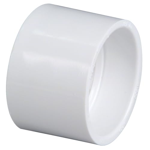 Image of NIBCO Fig No 4801, 8 in. PVC DWV Coupling Hub, Solvent Weld