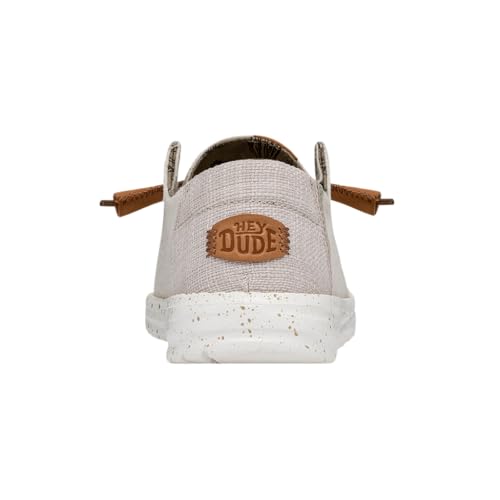 Image of HEYDUDE Women's Wendy Washed Canvas | Women's Shoes | Women's Lace Up Loafers | Comfortable & Light-Weight