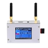 für Duplex Hotspot Board Digital Voice Modem Unterstützung für MMDVM C4FM DMR DSTAR P25 Farbdisplay Ethernet Anschlüsse Aluminium kompatibel mit HAM Radio Netzwerken inklusive zwei Antennen