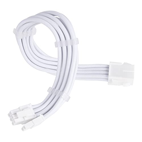 Câble PCIe 8pin Silverstone PP07E-PCI8W pour un setup gaming épuré et lumineux