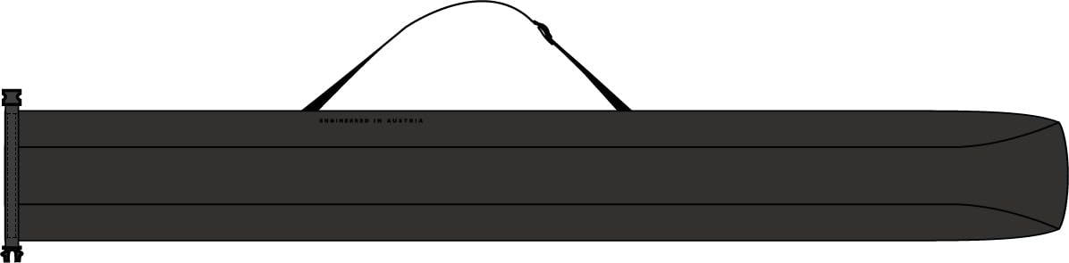 Atomic, Ski-Sack, 205 x 24 x 20,5 cm, Längenverstellbar, Polyester, Double Ski Bag, Rot/Rot, AL5045240