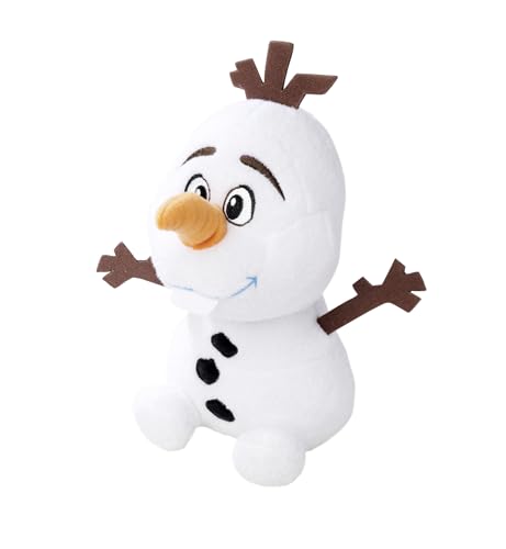 Simba Disney Frozen Olaf Plüschfigur 23 cm – Kuscheltier für Babys und Kleinkinder, weiches Plüschtier, anschmiegsam, Geschenk für Fans und Kinder, ab 0 Monaten