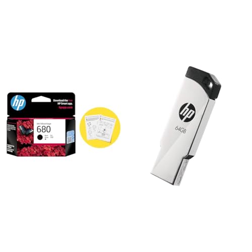 Image of HP 680 Original Ink Advantage Cartridge (Black)| 3000+ Learning worksheets Worth Rs 599 Free