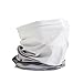 WHTE MOSS Cooling Performance Neck Gaiter & Headband – UPF 50+ Moisture-Wicking, Ultra-Soft, Breathable Sports Buff Face Mask for Men & Women, All-Season Sweatband (Mountain White)