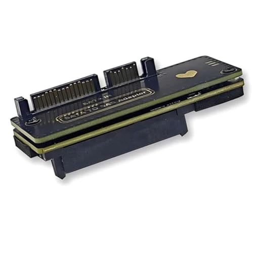 Fangxuee 6 Gops 3.0 22pin à SAS Adaptateur 3.0 22pin à SAS 29pin Extension Carte pour SSD Disque Dur SAS 2,5/3,5 Pouces
