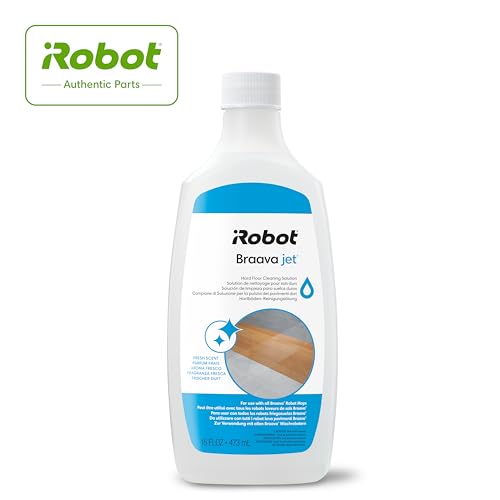 iRobot Authentic Replacement Parts-Hard Floor Cleaner Concentrate Compatible with Roomba 100, 200, 400, 500 Combo series, Combo i5, i5+, j5, j5+, j7+, j9+, 10 Max, Essential & Braava 240, m6 (6 Pack)
