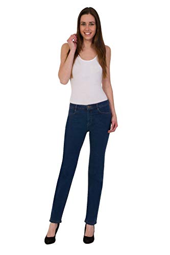 ladies straight leg jeans size 14