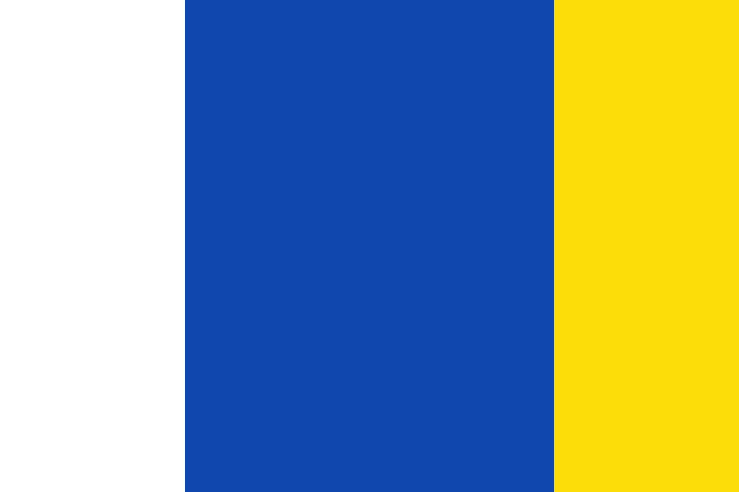 Drapeau XL Canarias Libre en maille robuste et couleurs historiques vives