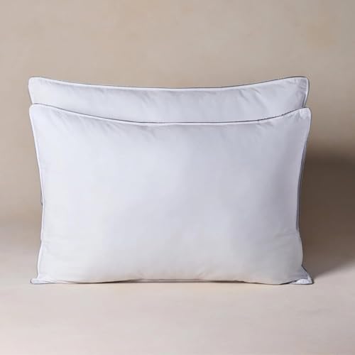 Set 2 Almohadas King Algodón Suave Hotelera miniatura 5