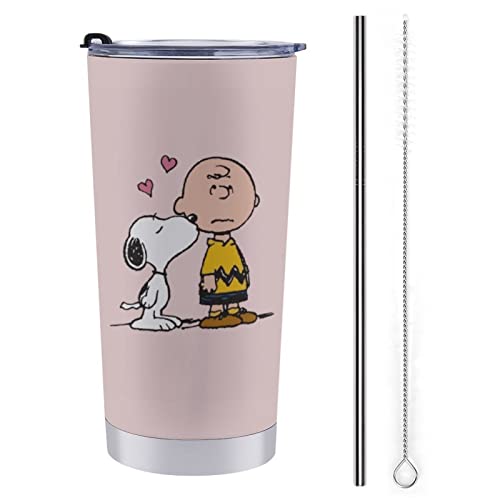 スヌーピー チャーリー・ ブラウン マグカップ コーヒーカップ コンビニカップ 保冷 保温 タンブラー ステンレス製 蓋付き 持ち運び Moiiss 直接ドリップ プレゼント用 車用 キャラクター グッズ かわいい 600ml