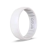 Enso Rings Classic Birthstone Silicone Ring | Made in The USA | Lifetime Quality Guarantee | Comfortable, Breathable, and Safe