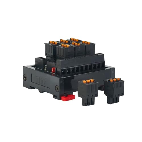 Bornier de capteur 8 bits avec indicateur LED S080 pour montage industriel