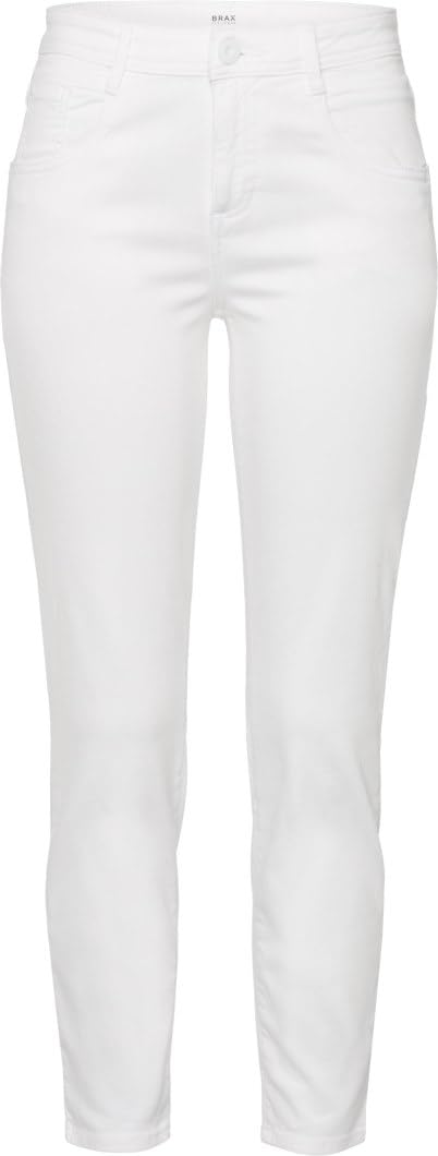 BRAX Women's Style Shakira S Free to Move Light Organic Cotton Jeans, White, 29W x 32L