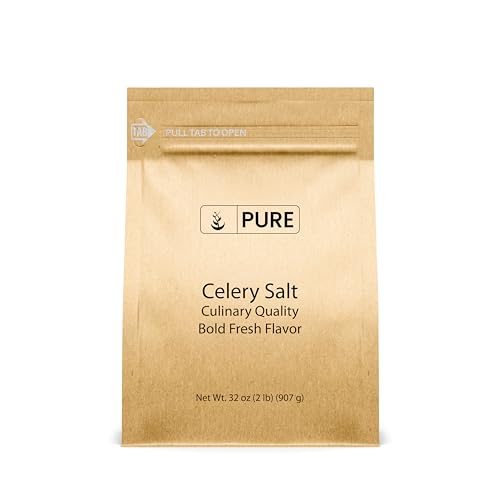 Pure Original Ingredients Celery Salt (2 lb) Culinary Quality, Bold Fresh Flavor, Traditional Seasoning. image 4