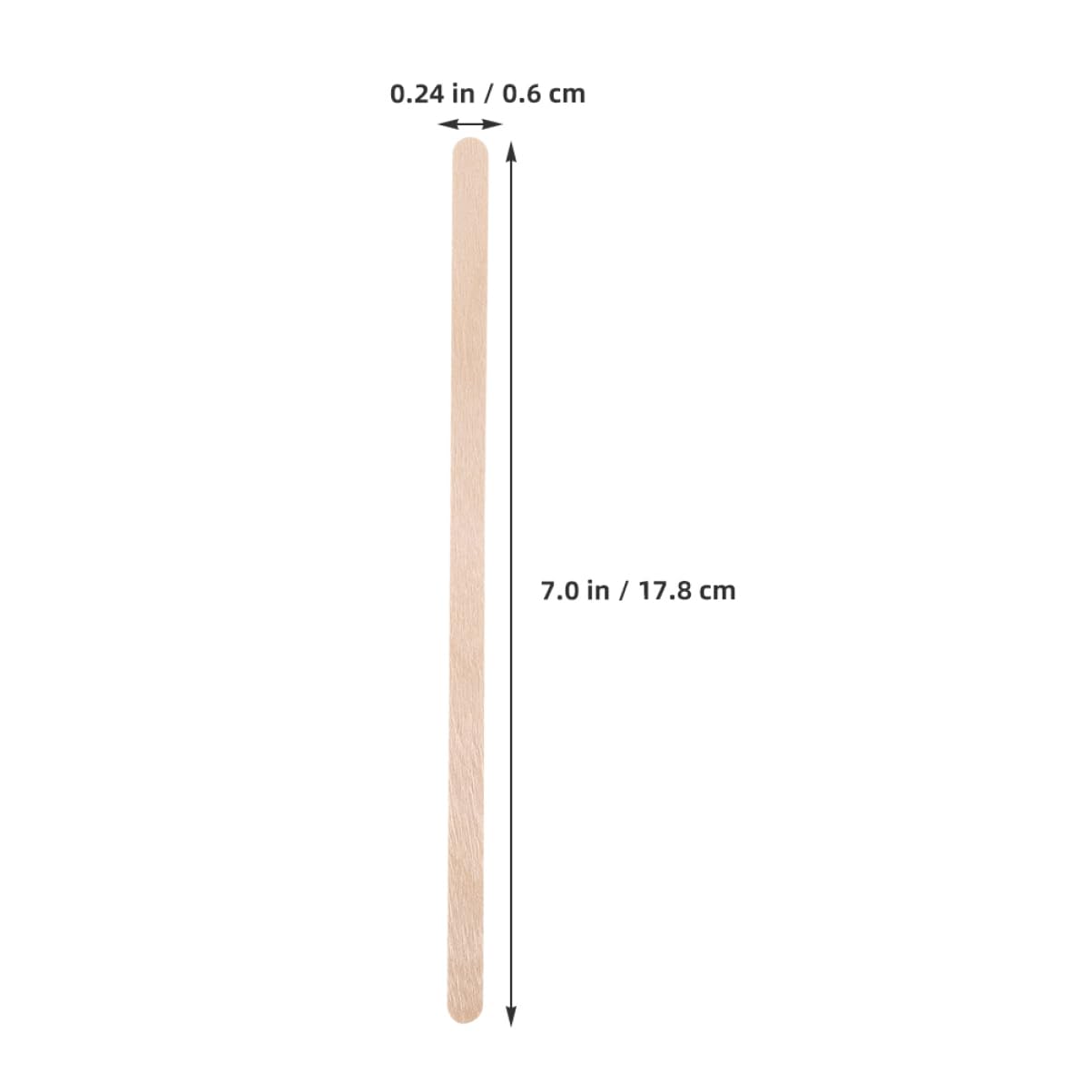 ULTECHNOVO 1000pcs Wooden Stirring Sticks Coffee Mixer Sticks for Home Party Versatile Stirring Tool for Hot Liquids Cocktails and Sauces