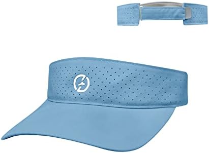 HIGHTERTON Visors for Women - Wind Tunnel Designed Sun Visor, Ultra-Lightweight Visor for Men - Ideal for Golf, Tennis, and Running - Unisex Design Sky