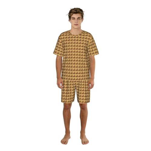 Ensemble pyjama homme cerf léger pour retrouver un sommeil frais et calme