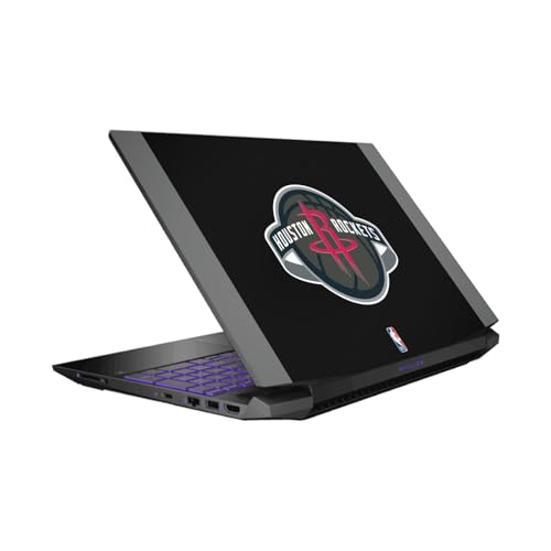 Skin HP Pavilion 15.6 Houston Rockets vinyle de haute qualité ajustement précis noir